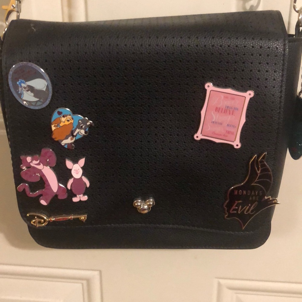 Disney Purse with Pins and Strap